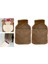 Sıcak Su Torbası 2 Adet,cepli Kahverengi Peluş Termofor 32,5X17,5CM 1500 ml 3