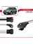 Subaru Forester 3 (Sh) 2008-2013 Arası ile Uyumlu Ace-1 Ara Atkı Tavan Barı Gri 3 Adet 3