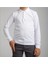 Uzun Kollu Beyaz Genç Boy Lise Okul Lakos Polo Yaka T-Shirt 3