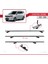 Ssangyong Turismo 2012-2019 Arası ile Uyumlu Basıc Model Ara Atkı Tavan Barı Gri 2 Adet 5