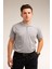 Gri Kısa Kollu Genç Boy Lise Okul Lakos Polo Yaka T-Shirt 1