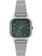 Kadın Minimal Yeşil Kadran Çelik Kol Saati TCTSB000503S0231 1