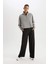 Yeni Sezon Defactofit Wide Leg Geniş Paça Cepli Sporcu Dokuma Pantolon 3
