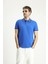 Polo Yaka Slim Fit Dar Kesim Desenli Pamuk Tişört 1