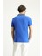 Polo Yaka Slim Fit Dar Kesim Desenli Pamuk Tişört 4