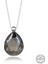 Swarovski Crystal Taşlı Damla Gümüş Kadın Kolye 1