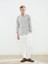Yeni Sezon Slim Fit Uzun Kollu Keten Karisimli Erkek Gomlek - S55710Z8 2