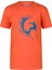 Aja Çocuk Baskılı T-Shirt Turuncu 220 1