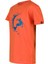 Aja Çocuk Baskılı T-Shirt Turuncu 220 2