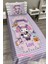 Lila My Melody Kareli Bebek ve Çocuk Odası Pike Takımı 1