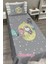 Gri Sanrio Karakterleri Bebek ve Çocuk Baza Pike Takımı ve Yastık Kılıfı ( Tek Kişilik ) 1