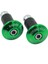 Yeşil Stil Honda Husaberg Ktm Kawasaki Suzuki Yamaha Motosikletler Için 22MM Motosiklet Direksiyon Ucu Kapak Fişi Motosiklet Grip Uç Kapakları Motobike (Yurt Dışından) 1