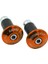 Turuncu Tarzı Honda Husaberg Ktm Kawasaki Suzuki Yamaha Motosikletler Için 22MM Motosiklet Direksiyon Ucu Kapak Fişi Motosiklet Grip Uç Kapakları Motobike (Yurt Dışından) 1