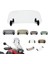 B Küçük Füme Tarzı Motosiklet Yükseltilmiş Rüzgarlık Ekran Rüzgarlık Spoiler Hava Deflektörü Honda Bmw Kawasakı Yamaha Honda Suzukı Ducatı Için Ayarlanabilir (Yurt Dışından) 3
