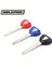 Mavi-3 Adet Tarzı Kawasaki ZX6R ZX9R ZX10R ZX12R ZX14R ZZR1400 Zr ZR1200 Ninja ER6N ER6F ER6R KLE650 Tüm Modelleri Için Motosiklet Anahtar Boşları (Yurt Dışından) 1