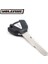 Mavi-3 Adet Tarzı Kawasaki ZX6R ZX9R ZX10R ZX12R ZX14R ZZR1400 Zr ZR1200 Ninja ER6N ER6F ER6R KLE650 Tüm Modelleri Için Motosiklet Anahtar Boşları (Yurt Dışından) 3