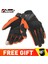 SU01-TURUNCU Eldiven Stili Xxl Motosiklet Eldiveni Dört Mevsim Nefes Alabilen Guantes Moto Koruyucu Anti-Düşme Erkek Eldivenleri Sürme Eldiveni Motosiklet Aksesuarları (Yurt Dışından) 1