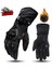 Wp-02 Siyah Eldiven Stili Xl Beden Motosiklet Eldiveni Rüzgar Geçirmez Su Geçirmez Guantes Moto Erkek Motor Eldiveni Dokunmatik Ekran Motosiklet Eldiveni Kış Için (Yurt Dışından) 1