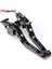 Tam Siyah MT09 Stili Yamaha MT09 Mt-07 mt Için Ayarlanabilir Katlanabilir Uzatılabilir Fren ve Debriyaj Kolları (Yurt Dışından) 1
