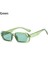 Yeşil Stil Moda Güneş Gözlüğü Vintage Gözlük Gözlük Kare Güneş Gözlüğü Kadın Uv Koruma Sokak Kıyafetleri Gözlük Okulary Oculos (Yurt Dışından) 1