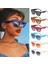 Yeşil Stil Moda Güneş Gözlüğü Vintage Gözlük Gözlük Kare Güneş Gözlüğü Kadın Uv Koruma Sokak Kıyafetleri Gözlük Okulary Oculos (Yurt Dışından) 3