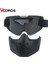 Mavi Stil Yüksek Kaliteli Motosiklet Köpekbalığı Kask Gözlüğü Retro Açık Yüz Kask Gözlüğü Göz Koruyucu Moto Cross (Yurt Dışından) 3