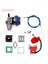 Gök Mavisi Tarzı Pocket Bike Motor Karbüratörü ile Pod Hava Filtresi 2 Zamanlı Mini Quad Atv Kir Bisikleti Minimoto Go Kart Buggy Için (Yurt Dışından) 1