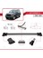 Jeep Cherokee 3 (Kj) 2002-2007 Arası ile Uyumlu Fly Model Ara Atkı Tavan Barı Gri 3 Adet 3