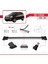 Gmc Terrain 2010-2017 Arası ile Uyumlu Fly Model Ara Atkı Tavan Barı Gri 3 Adet 3