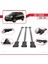 Gmc Terrain 2010-2017 Arası ile Uyumlu Fly Model Ara Atkı Tavan Barı Gri 3 Adet 4