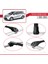 Toyota Sienna 4 (XL40) 2021 ve Sonrası ile Uyumlu Ace-1 Ara Atkı Tavan Barı Siyah 2 Adet 4