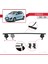 Citroen C1 2005-2014 Arası ile Uyumlu Ace-4 Ara Atkı Tavan Barı Siyah 2 Adet 3
