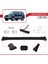 Suzuki Grand Vitara (Ft) 1998-2005 Arası ile Uyumlu Fly Model Ara Atkı Tavan Barı Siyah 2 Adet 4