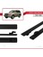 Toyota Land Cruiser (J100) 2003-2007 Arası ile Uyumlu Basıc Model Ara Atkı Tavan Barı Siyah 2 Adet 3