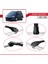 Peugeot 206 Sw 2002-2008 Arası ile Uyumlu Ace-1 Ara Atkı Tavan Barı Siyah 3 Adet 4