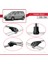 Hyundai Trajet 2000-2008 Arası ile Uyumlu Ace-1 Ara Atkı Tavan Barı Gri 3 Adet 4