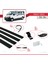 Renault Trafic 2 (X83) 2001-2014 Arası ile Uyumlu Basıc Model Ara Atkı Tavan Barı Siyah 4 Adet 5