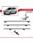 Ssangyong Rodius 2 2013-2018 Arası ile Uyumlu Basıc Model Ara Atkı Tavan Barı Gri 3 Adet 5