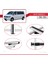 Volkswagen T6 Caravelle 2015-2024 Arası ile Uyumlu Basıc Model Ara Atkı Tavan Barı Gri 3 Adet 4