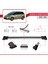 Citroen Grand C4 Picasso 2007-2012 Arası ile Uyumlu Fly Model Ara Atkı Tavan Barı Gri 3 Adet 3