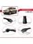 Nissan Murano 2 (Z51) 2008-2014 Arası ile Uyumlu Ace-1 Ara Atkı Tavan Barı Siyah 3 Adet 4