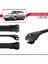Toyota Corolla 9 (E120) Sw 2000-2006 Arası ile Uyumlu Ace-1 Ara Atkı Tavan Barı Siyah 2 Adet 3