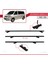 Volkswagen T5 Caravelle 2003-2015 Arası ile Uyumlu Basıc Model Ara Atkı Tavan Barı Siyah 3 Adet 5