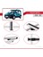Peugeot Bipper 2008-2017 Arası ile Uyumlu Basıc Model Ara Atkı Tavan Barı Gri 3 Adet 4