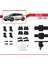 Kia Ev6 2021 ve Sonrası ile Uyumlu Ace-4 Ara Atkı Tavan Barı Siyah 2 Adet 5