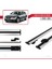A4 (B8) Allroad 2009-2015 Arası ile Uyumlu Basıc Model Ara Atkı Tavan Barı Gri 2 Adet 3