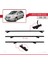 Toyota Sienna 2 (XL20) 2004-2010 Arası ile Uyumlu Basıc Model Ara Atkı Tavan Barı Siyah 2 Adet 5