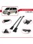 Volkswagen T5 Transporter 2003-2015 Arası ile Uyumlu Fly Model Ara Atkı Tavan Barı Gri 2 Adet 3
