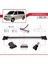 Volkswagen T5 Transporter 2003-2015 Arası ile Uyumlu Fly Model Ara Atkı Tavan Barı Gri 2 Adet 4