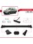 Fiat Palio (178) Weekend 1996-2003 Arası ile Uyumlu Fly Model Ara Atkı Tavan Barı Siyah 3 Adet 3